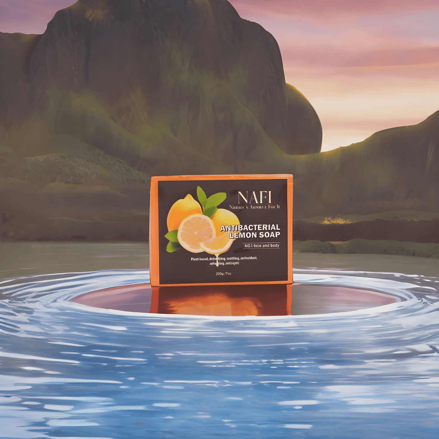 Anti-Bacterial Lemon Soap for Clear Radiant Skin | Getnafi